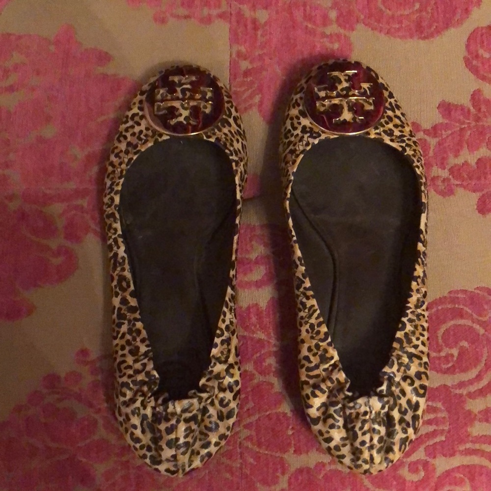 Tory Burch Cheetah Print Ballet Flats